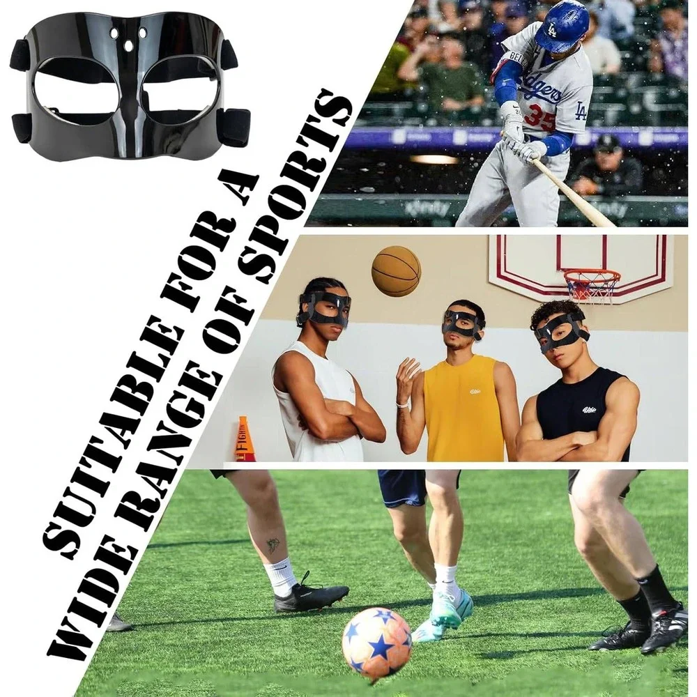 Adjustable‎ Nose Guard Face Mask for Broken Nose Sports Protection
